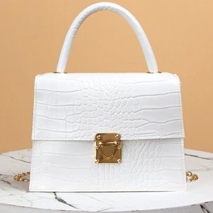 Push Lock Chain Purse